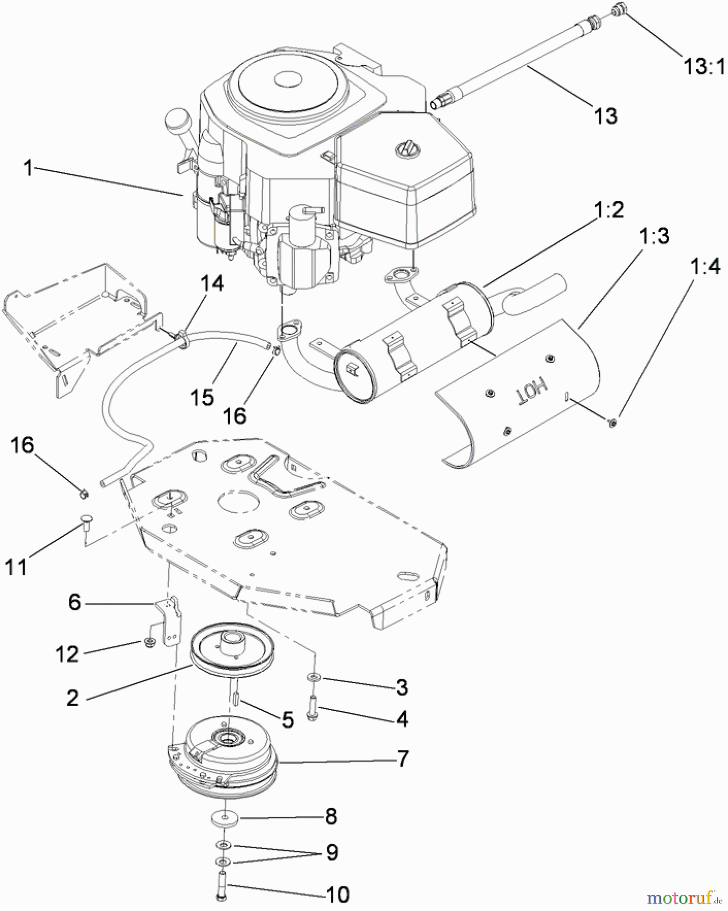  Zerto-Turn Mäher 74903 - Toro Z Master G3 Riding Mower, 52