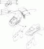 Zerto-Turn Mäher 74903 - Toro Z Master G3 Riding Mower, 52" TURBO FORCE Side Discharge Deck (SN: 290000001 - 290999999) (2009) Ersatzteile FENDER, CONSOLE AND CONTROL ASSEMBLY