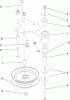 Zerto-Turn Mäher 74915 - Toro Z Master G3 Riding Mower, 60" TURBO FORCE Side Discharge Deck (SN: 290000001 - 290999999) (2009) Ersatzteile IDLER ASSEMBLY