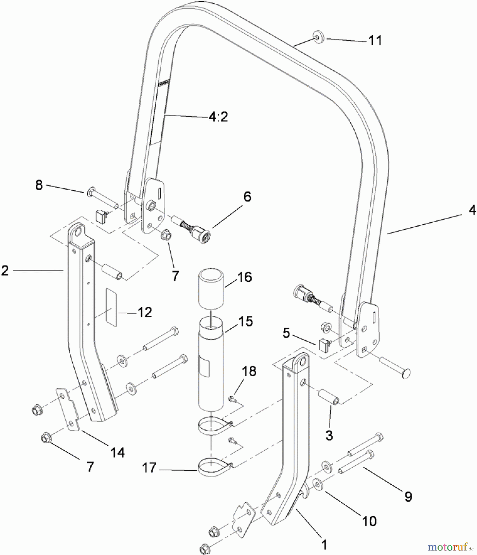  Zerto-Turn Mäher 74915 - Toro Z Master G3 Riding Mower, 60