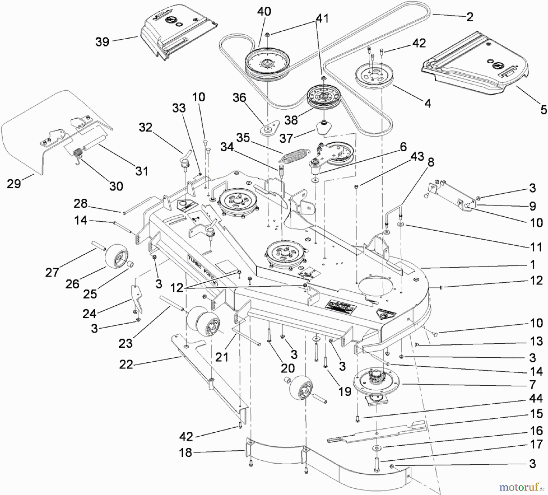  Zerto-Turn Mäher 74935 - Toro Z Master G3 Riding Mower, 60