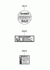 Zerto-Turn Mäher 74937 - Toro Z Master G3 Riding Mower, 72" TURBO FORCE Side Discharge Deck (SN: 290000001 - 290999999) (2009) Ersatzteile LABEL SET KAWASAKI FX921V-AS04