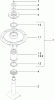 Zerto-Turn Mäher 74941CP - Toro Z Master G3 Riding Mower, 48" TURBO FORCE Side Discharge Deck (SN: 290000001 - 290999999) (2009) Ersatzteile SPINDLE ASSEMBLY NO. 117-3840