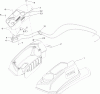 Zerto-Turn Mäher 74951 - Toro Z Master G3 Riding Mower, 48" TURBO FORCE Side Discharge Deck (SN: 311000001 - 311000402) (2011) Ersatzteile FENDER, CONSOLE AND CONTROL ASSEMBLY