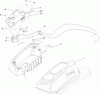 Zerto-Turn Mäher 74954 - Toro Z Master Commercial 3000 Series Riding Mower, 60" TURBO FORCE Side Discharge Deck (SN: 312000001 - 312999999) (2012) Ersatzteile FENDER, CONSOLE AND CONTROL ASSEMBLY