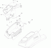 Zerto-Turn Mäher 74956 - Toro Z Master Commercial 3000 Series Riding Mower, 60" TURBO FORCE Side Discharge Deck (SN: 313000001 - 313999999) (2013) Ersatzteile FENDER, CONSOLE AND CONTROL ASSEMBLY