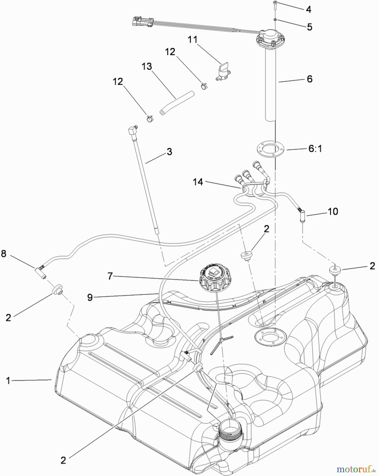  Zerto-Turn Mäher 78922 - Toro Z Master G3 Riding Mower, with 48