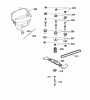 Wolf-Garten HBM 46 BA 4605008 Serie B (2005) Ersatzteile Messer, Messeraufnahme, Motor