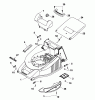 Wolf-Garten Esprit 46 TMA 4608000 Serie B (2004) Ersatzteile Mähwerksgehäuse